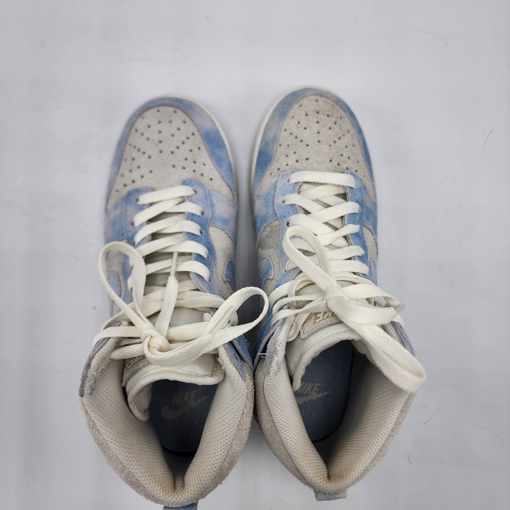 Nike Dunk High SE Clouds Celestine Blue White Suede High Top Sneakers Womens 7.5 - Picture 5 of 16